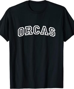 Orcas Arch Athletic College University Alumni Style T-Shirt